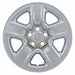 Coast To Coast IWCIMP73X 17 Inch 5 Spoke Chrome Plated Plastic Set Of 4 Compatible With Steel Wheels - Truck Part Superstore