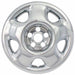 Coast To Coast IWCIMP75X 17 Inch 5 Spoke Chrome Plated Plastic Set Of 4 Compatible With Steel Wheels - Truck Part Superstore