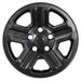 Coast To Coast IWCIMP76GBLK 16 Inch 5 Indented Spoke Gloss Black Set Of 4 Steel Wheels - Truck Part Superstore