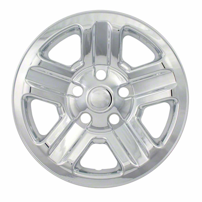 Coast To Coast IWCIMP76X 16 Inch 5 Indented Spoke Chrome Set Of 4 Steel Wheels - Truck Part Superstore