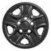 Coast To Coast IWCIMP77BLK 18 Inch 5 Spoke Gloss Black Plastic Set Of 4 Compatible With Steel Wheels - Truck Part Superstore