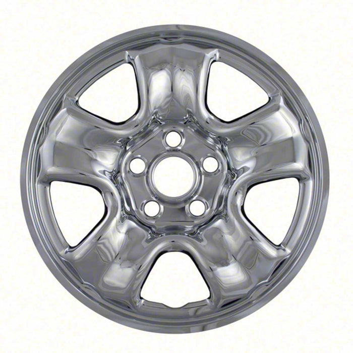 Coast To Coast IWCIMP86X 16 Inch 5 Spoke Chrome Plated Plastic Set Of 4 Compatible With Steel Wheels - Truck Part Superstore