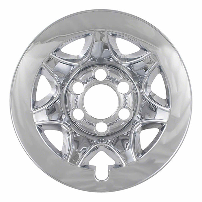 Coast To Coast IWCIMP89X 17 Inch 7 Spoke Chrome Plated Plastic Set Of 4 Compatible With Steel Wheels - Truck Part Superstore