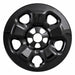 Coast To Coast IWCIMP91BLK 17 Inch 5 Spoke Gloss Black Plastic Set Of 4 Compatible With Steel Wheels - Truck Part Superstore