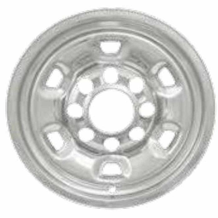 Coast To Coast IWCIMP94X 17 Inch 6 Vent Chrome Plated Plastic Set Of 4 Compatible With Steel Wheels - Truck Part Superstore