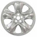 Coast To Coast IWCIMP95X 17 Inch 5 Spoke Chrome Plated Plastic Set Of 4 Compatible With Steel Wheels - Truck Part Superstore
