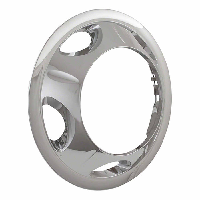 Coast To Coast IWCN3290F Fits 17 Inch Wheels ABS Plastic Push-On 8 Lug/ 5 Hand Hole Wheels Set Of 2 - Truck Part Superstore