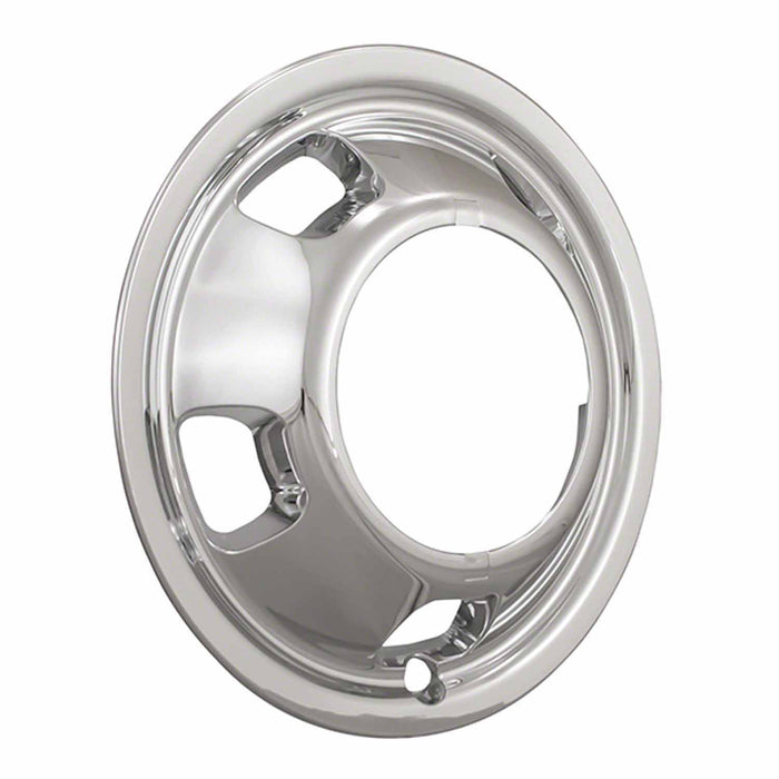 Coast To Coast IWCN8010F Fits 17 Inch Wheels Chrome ABS Push On 8 Lug 5 Hand Hole Wheels Set Of 2 - Truck Part Superstore