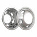 Coast To Coast IWCN8010 Fits 17 Inch Wheels Chrome ABS Push On 8 Lug 5 Hand Hole Wheels Set Of 4 - Truck Part Superstore
