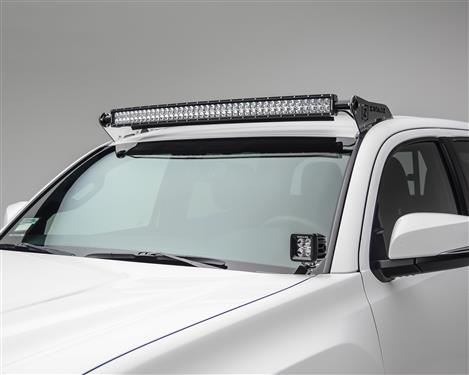 ZROADZ Z339401 Front Roof LED Light Bar Bracket; Mounts [1] 40 in. Curved LED Light Bar; - Truck Part Superstore