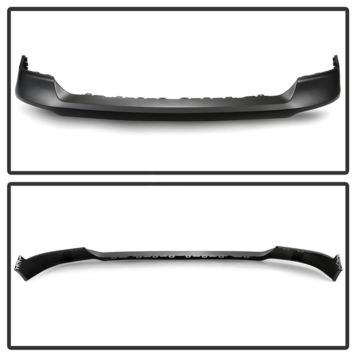 Spyder Auto 9948510 Front Bumper; Upper; Black; - Truck Part Superstore