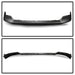 Spyder Auto 9948510 Front Bumper; Upper; Black; - Truck Part Superstore