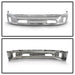 Spyder Auto 9948503 Front Bumper; Chrome; w/o Fog Lights Hole; Bottom w/ Sensor; - Truck Part Superstore