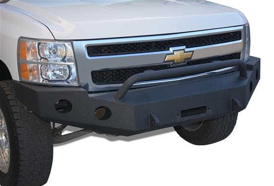 DV8 Offroad FBCS1-01 Silverado 1500 Front Bumper 07-13 Chevy Silverado Black Powdercoat DV8 Offroad - Truck Part Superstore