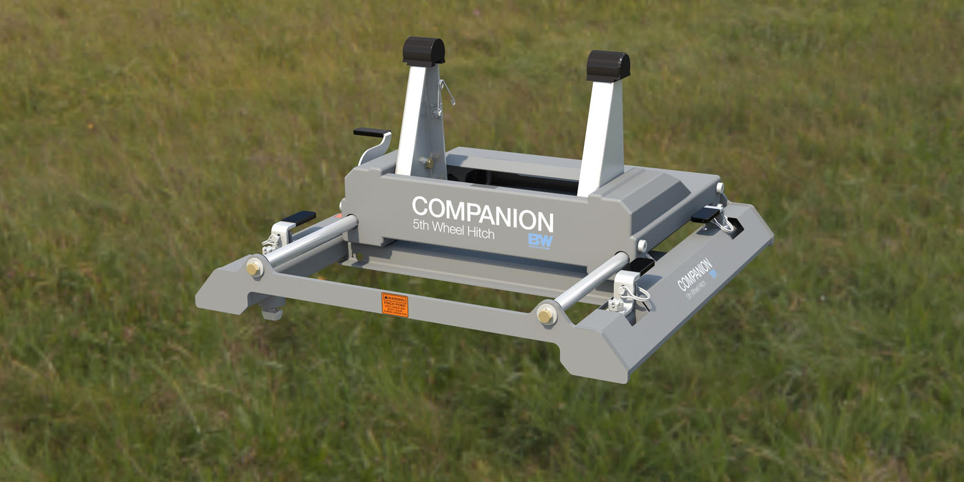 B&W Trailer Hitches RVB3775 Companion Slider 5th Wheel Hitch Base For 2020 GM Puck System - Truck Part Superstore