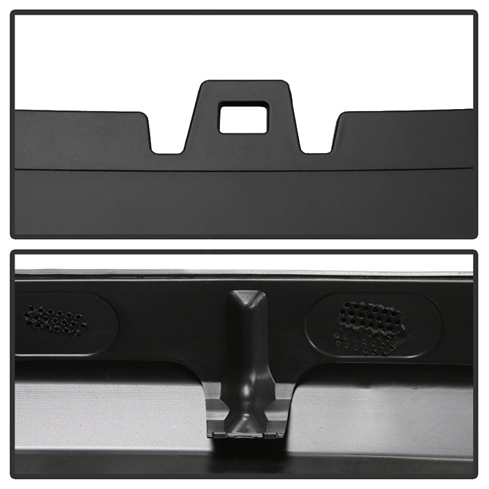 Spyder Auto 9948510 Front Bumper; Upper; Black; - Truck Part Superstore