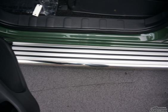 Romik 21822418 2016-Present Nissan Titan King Cab Running Boards RB2-TS Side Steps Stainless Steel Silver Romik - Truck Part Superstore