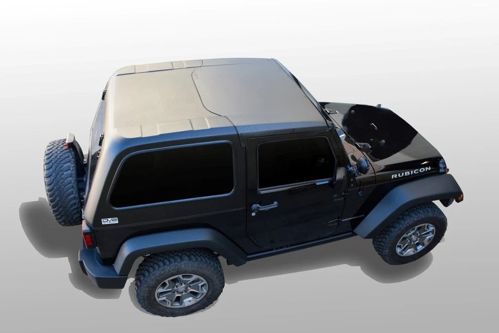 DV8 Offroad HT07FB22 Jeep JK Hard Top Fast Back 07-18 Wrangler JK 2 Door 2 Piece DV8 Offroad - Truck Part Superstore