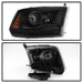 Spyder Auto 9040238 XTune Projector Headlights; Models w/Factory Projector LED Style Only; Black; - Truck Part Superstore