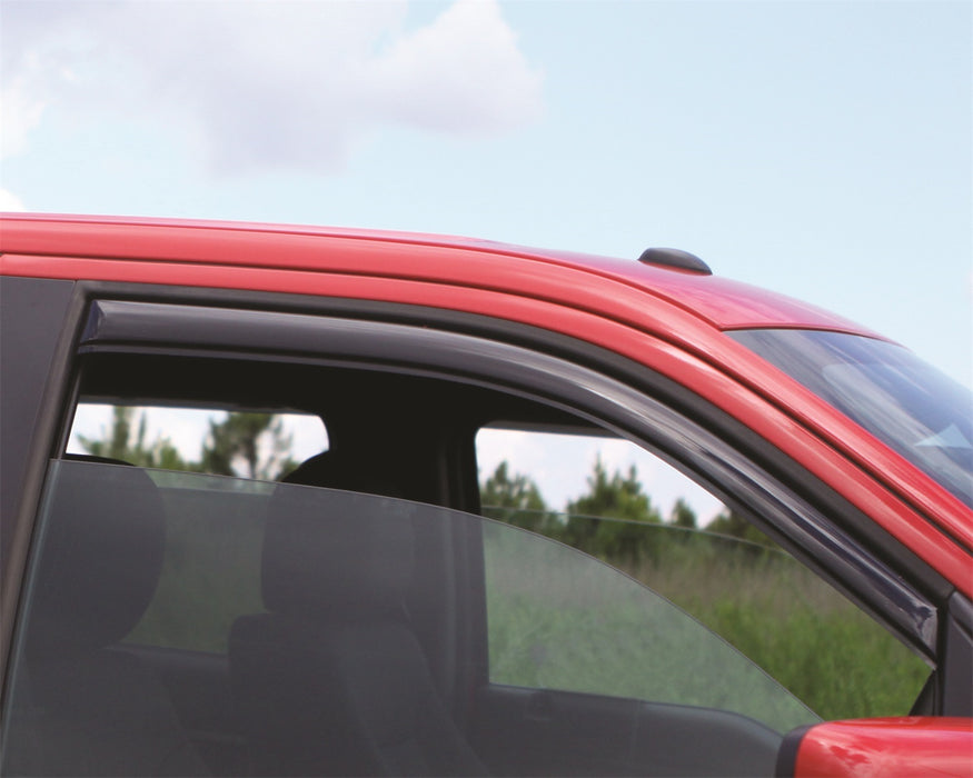 Auto Ventshade (AVS) 192099 Ventvisor® In-Channel Deflector 2 pc.; Front; Smoke; - Truck Part Superstore