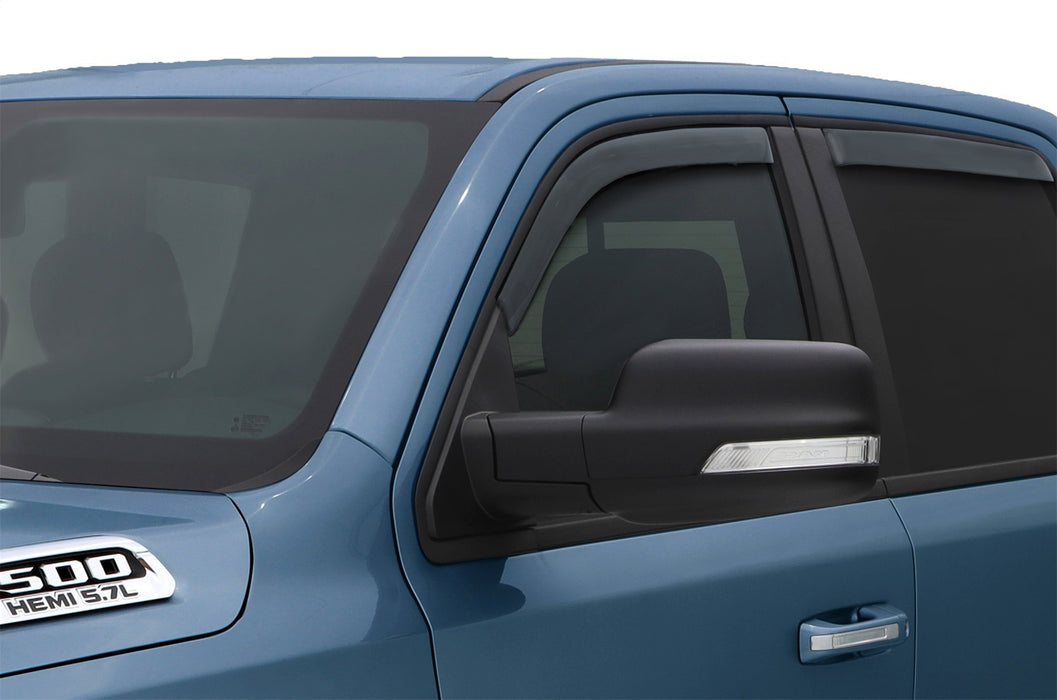 Auto Ventshade (AVS) 194813 Ventvisor® In-Channel Deflector 4 pc.; Smoke; - Truck Part Superstore