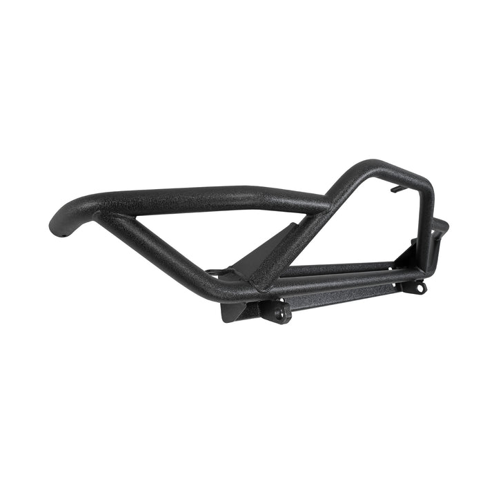 TrailFX J002T 1 Pc Direct Fit W/Crawler Grd W/O WInch Mnt W/Tow Hook And D-Ring Mnts Blac Stel - Truck Part Superstore
