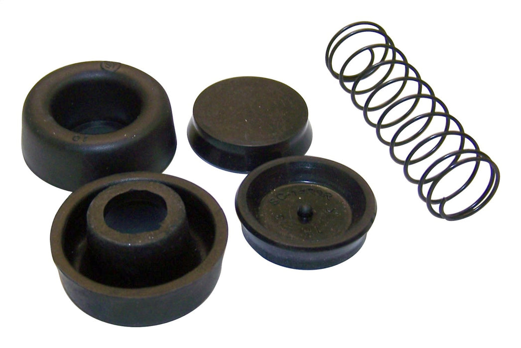 Crown Automotive Jeep Replacement J0115962 Wheel Cylinder Rebuild Kit; 1 in. Bore; Incl. 2 Cups/2 Dust Boots/Spring; - Truck Part Superstore