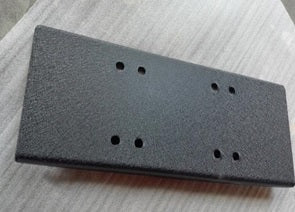 TrailFX J047T Fits Most Winches Requires J031T Bumper Black Textured Powder Coated Steel - Truck Part Superstore