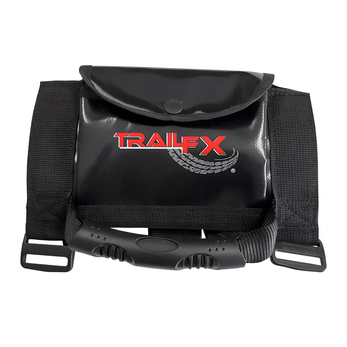 TrailFX J049 Set Of 2 Mounts To 2-3 Inch Roll Bar Black With Trail FX Logo On Pouch - Truck Part Superstore