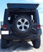 TrailFX J050T 1 Pc Direct-Fit Class III 5000 Lb Recvr W/D-Ring Mounts Black Steel W/Tire Carr - Truck Part Superstore
