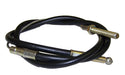 Crown Automotive Jeep Replacement J0646142 Parking Brake Cable; 63 5/8 in. Long; For Use w/T-Lever; - Truck Part Superstore