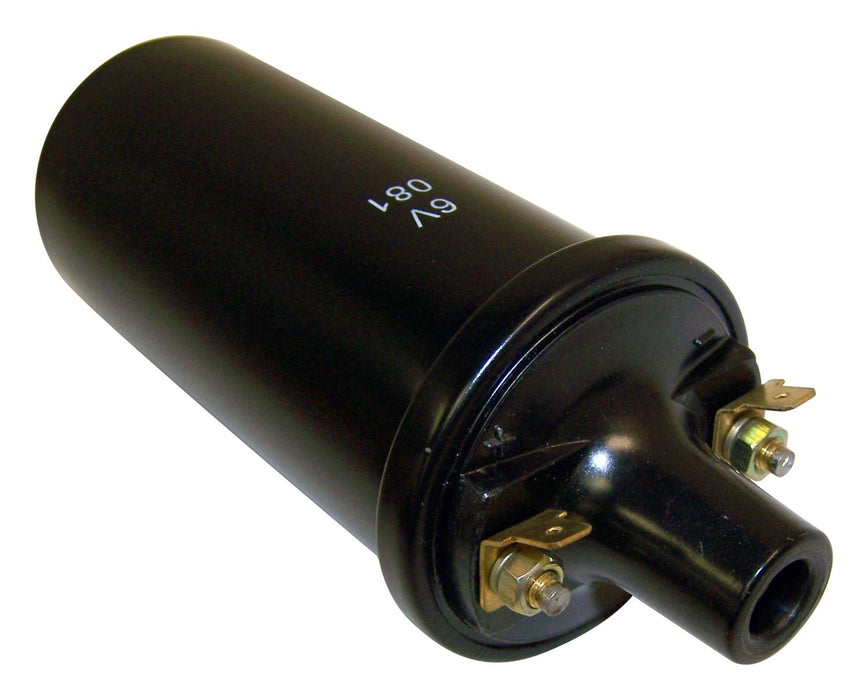 Crown Automotive Jeep Replacement J0649712 Ignition Coil; For Use w/6 Volt Electrical System; - Truck Part Superstore