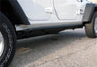 N-Fab J074RKR RKR Rails-Cab Len (2 Steps)-07-18 Wrangler JK 4Dr-TX Blk - Truck Part Superstore