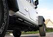 N-Fab J074RKR RKR Rails-Cab Len (2 Steps)-07-18 Wrangler JK 4Dr-TX Blk - Truck Part Superstore