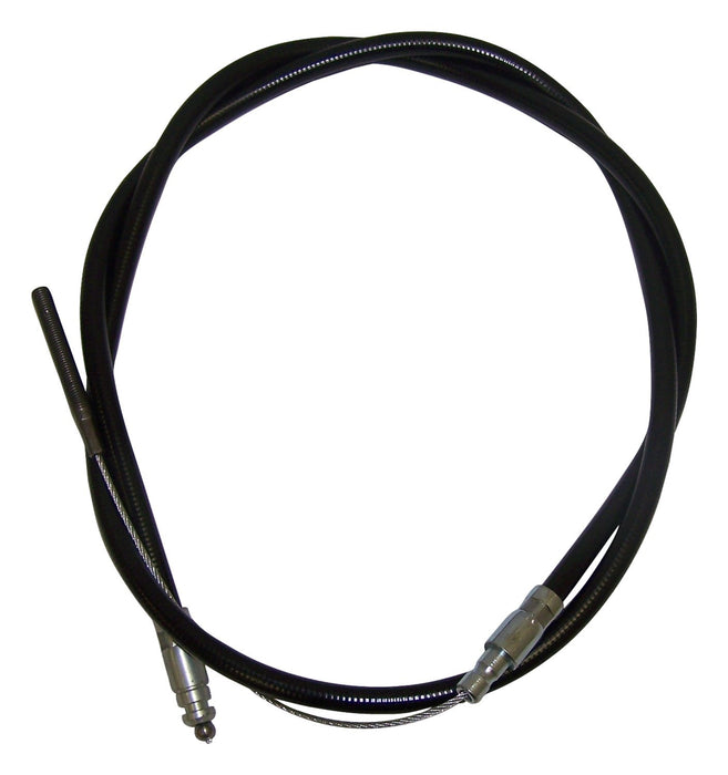 Crown Automotive Jeep Replacement J0911693 Parking Brake Cable; 69 3/8 in. Long; For Use w/T-Type Handle; - Truck Part Superstore