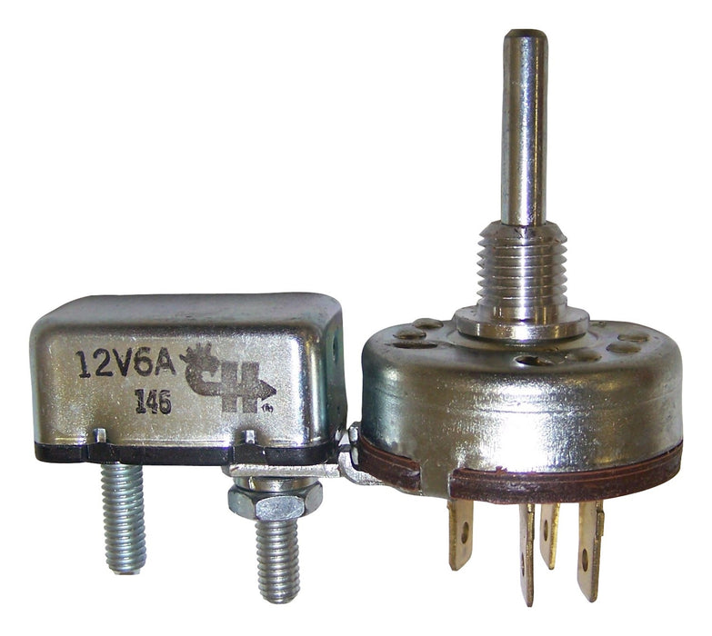 Crown Automotive Jeep Replacement J0989940 Wiper Switch; Front; w/4 Prongs; - Truck Part Superstore