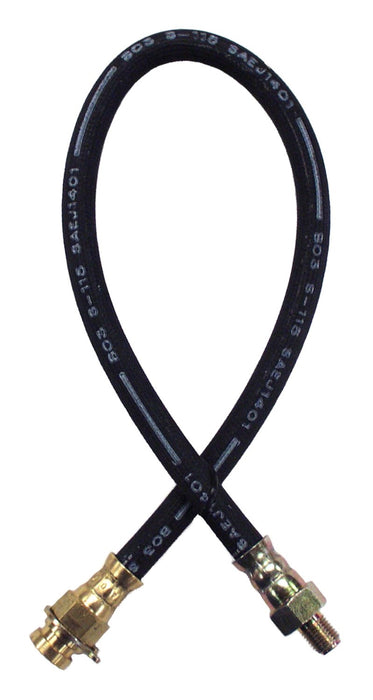 Crown Automotive Jeep Replacement J0991360 Brake Hose; w/ Single Reservoir; - Truck Part Superstore
