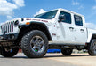 N-Fab J194TRKRS4 RKR Step Sys-Full Len (1 Stp Mnts/1 Stp)-20-22 Gladiator JT 4Dr-TX Blk - Truck Part Superstore