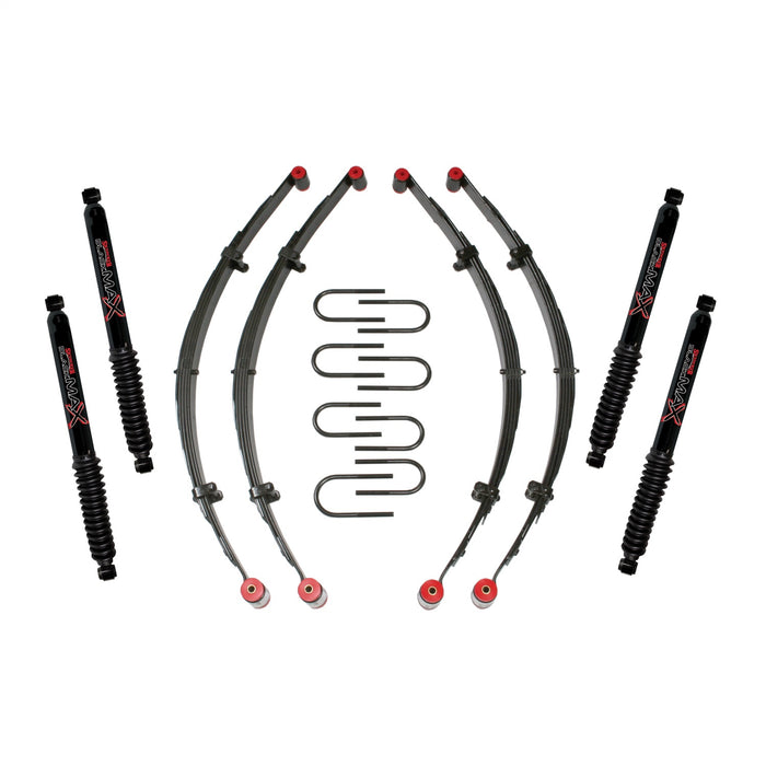 Skyjacker J21BKB 2.5in.KIT;76-86 CJ W/4 BLK MA - Truck Part Superstore