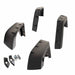 TrailFX PFFJ3003T 2 Inch Tire Coverage Textured Black ABS Plastic Set of 4 - Truck Part Superstore