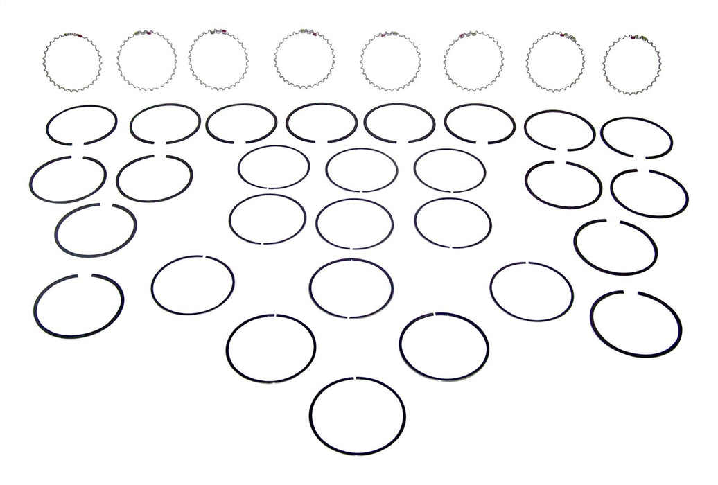 Crown Automotive Jeep Replacement J3208066 Engine Piston Ring Set; Standard Size; Set Of 8; - Truck Part Superstore