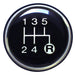 Crown Automotive Jeep Replacement J3241073 Gear Shift Knob Insert; w/Manual T5; - Truck Part Superstore
