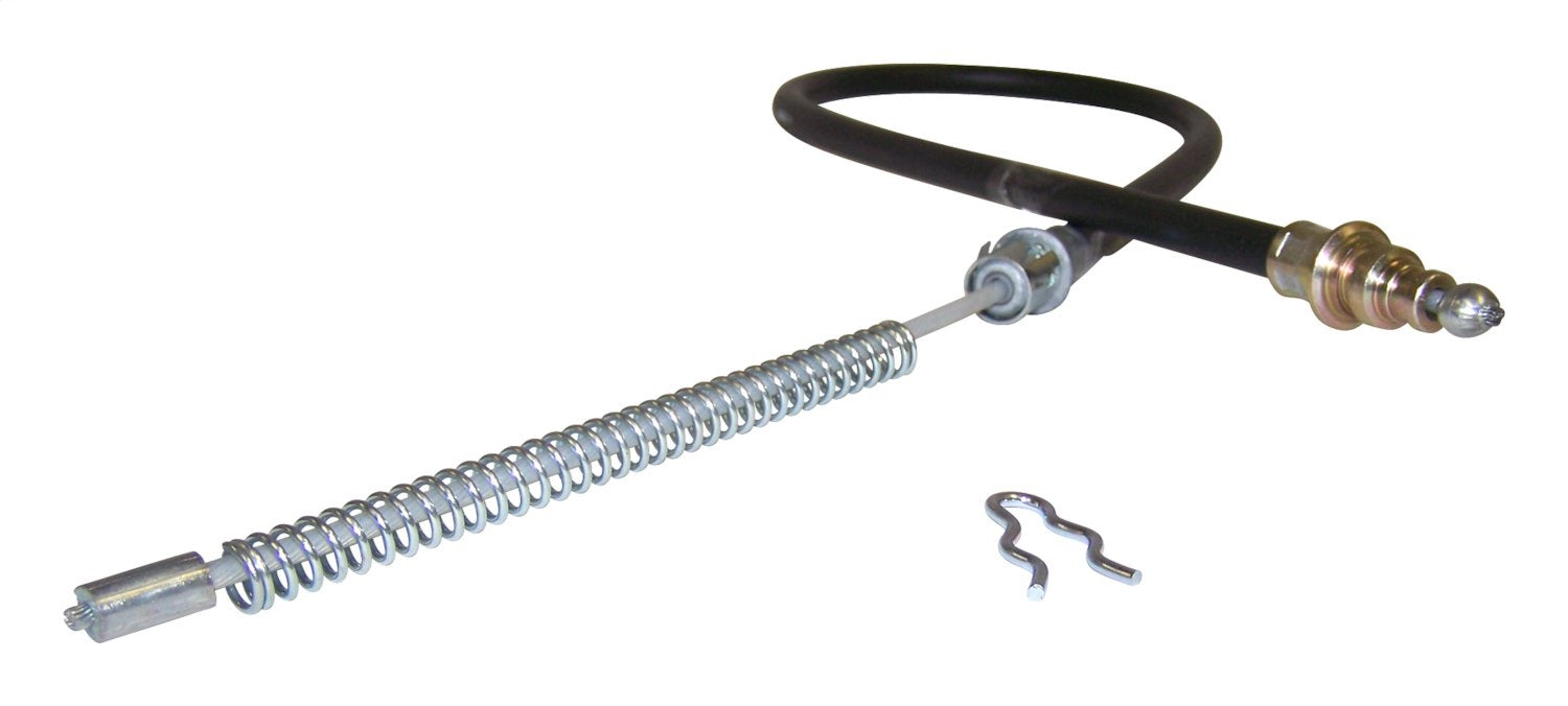 Crown Automotive Jeep Replacement J3242203 Parking Brake Cable; Rear Left; 33.625 in. Long; - Truck Part Superstore