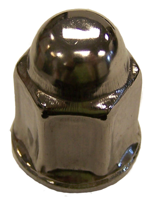 Crown Automotive Jeep Replacement J4006956 Wheel Lug Nut; 1/2 in. 20 Stainless Capped Lug Nuts; - Truck Part Superstore