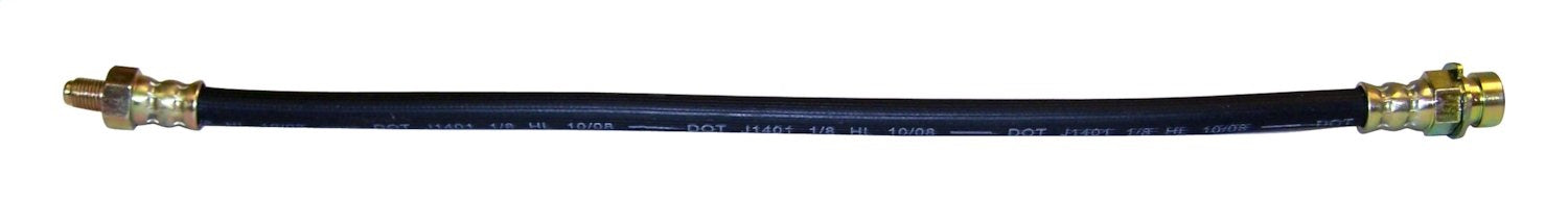Crown Automotive Jeep Replacement J5350663 Brake Hose; Front; w/11 in. Brakes; 15 in. Long; - Truck Part Superstore