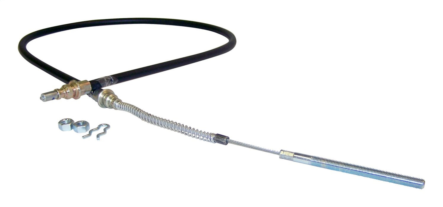 Crown Automotive Jeep Replacement J5355287 Parking Brake Cable; Front; 51.875 in. Long; - Truck Part Superstore