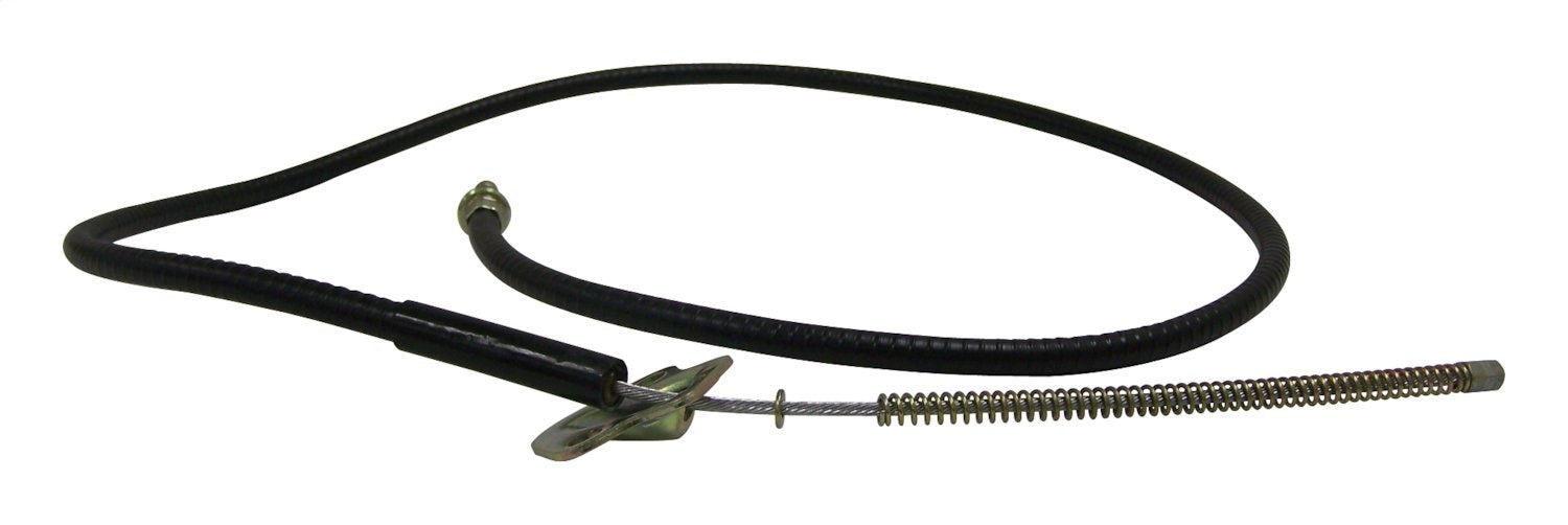 Crown Automotive Jeep Replacement J5355324 Parking Brake Cable; Rear Right; w/11 in. Brakes; 62 in. Long; Bolt On Style; - Truck Part Superstore