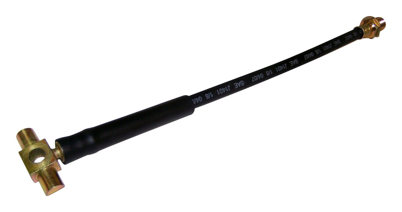 Crown Automotive Jeep Replacement J5359323 Brake Hose; Front; To Caliper; For Use w/131 in. Wheelbase; - Truck Part Superstore