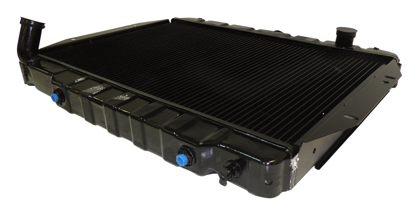 Crown Automotive Jeep Replacement J5361574 Radiator; 15 5/8 in. x 24 1/4 in. Core Size; 3 Row; Cap In Center; - Truck Part Superstore