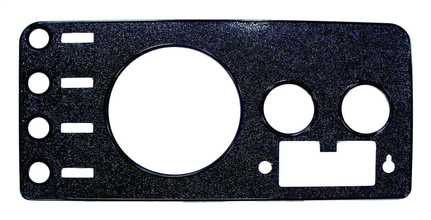 Crown Automotive Jeep Replacement J5457117 Dash Overlay Panel; Center; Black; - Truck Part Superstore